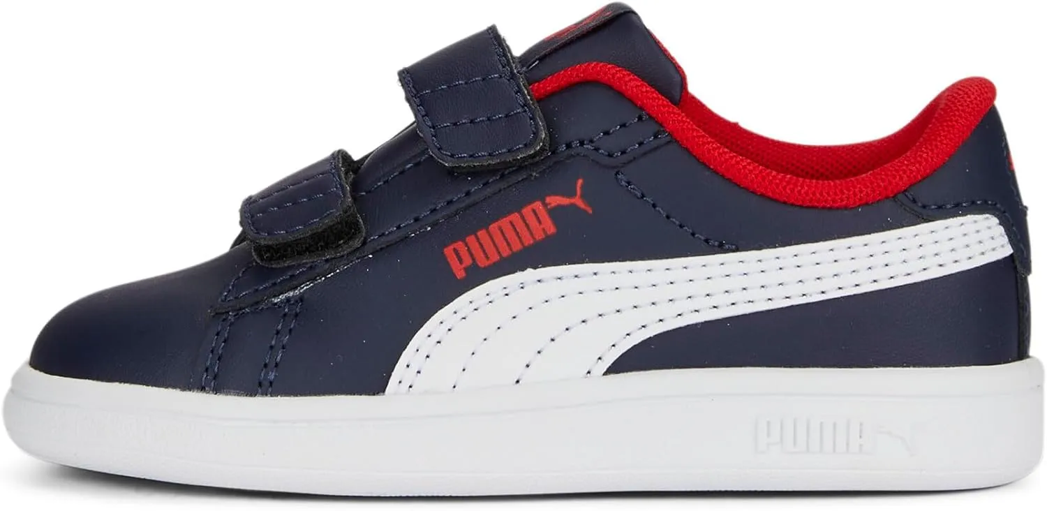 PUMA Unisex-Child Smash Hook and Loop Sneaker