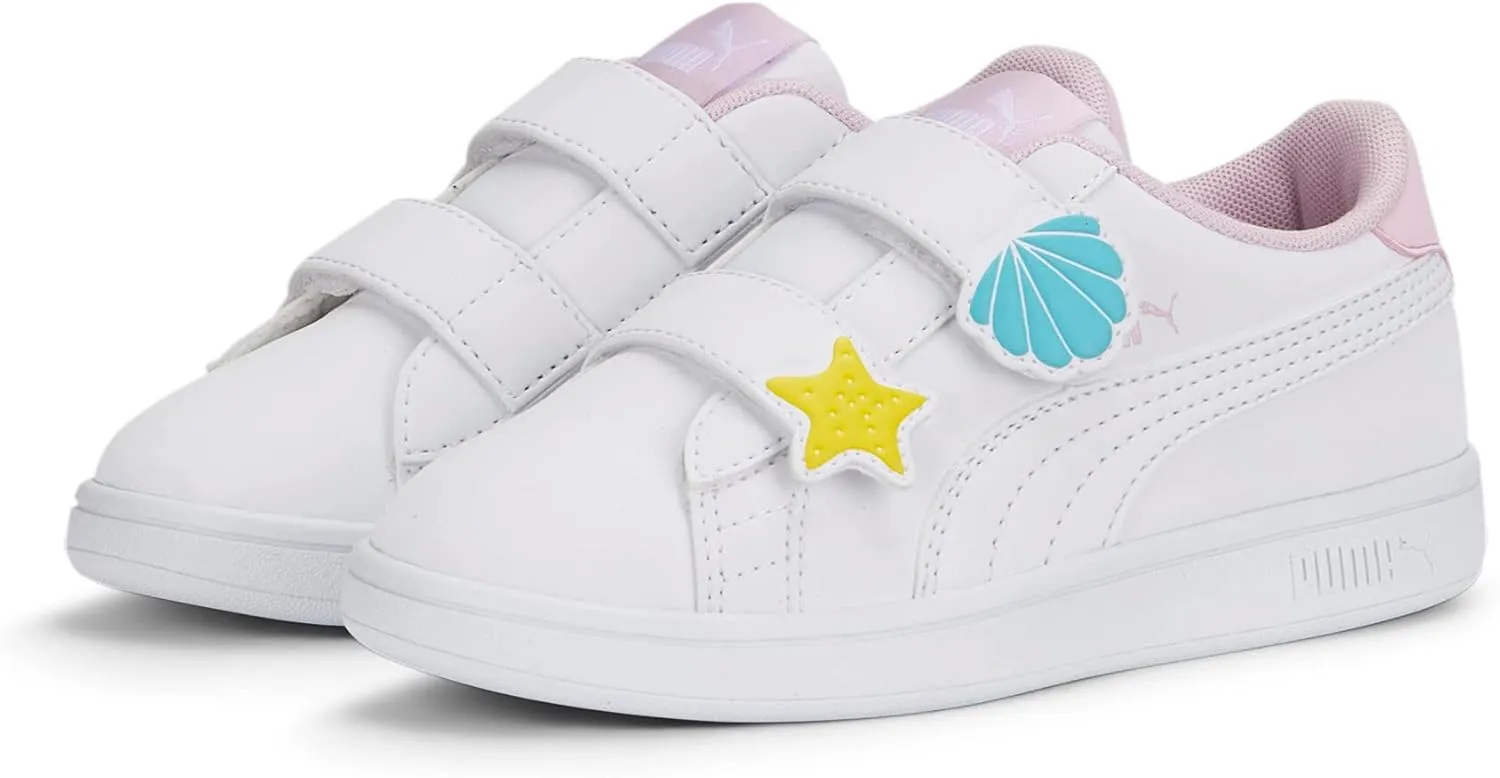 PUMA Unisex-Child Smash Hook and Loop Sneaker