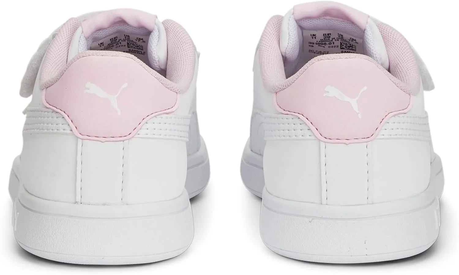 PUMA Unisex-Child Smash Hook and Loop Sneaker