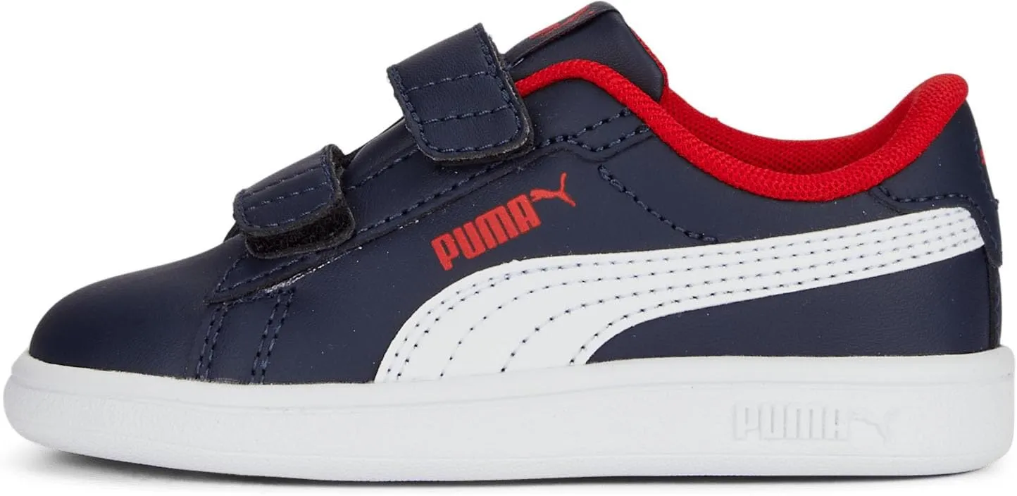 PUMA Unisex-Child Smash Hook and Loop Sneaker