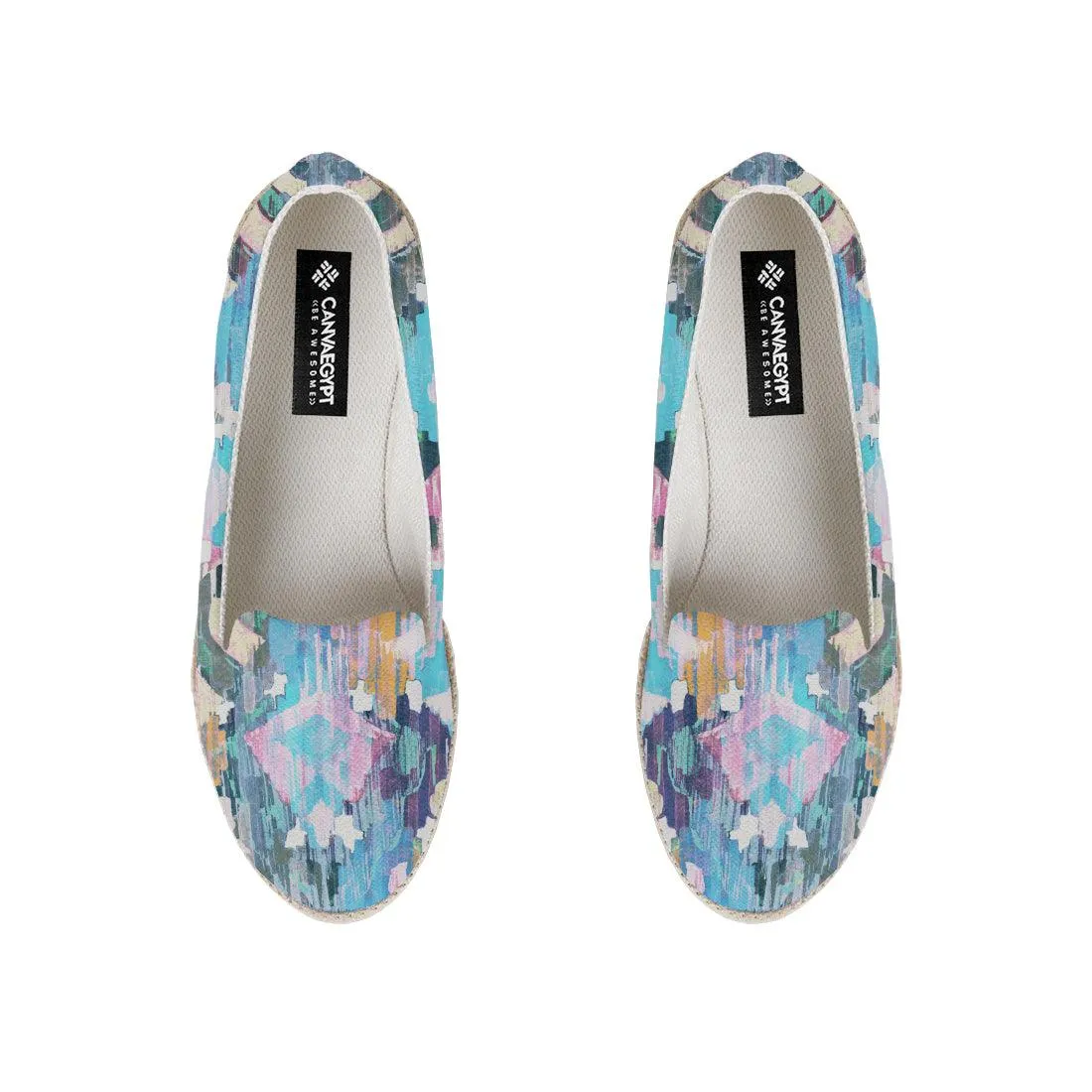 Purple ikat Nook Espadrille