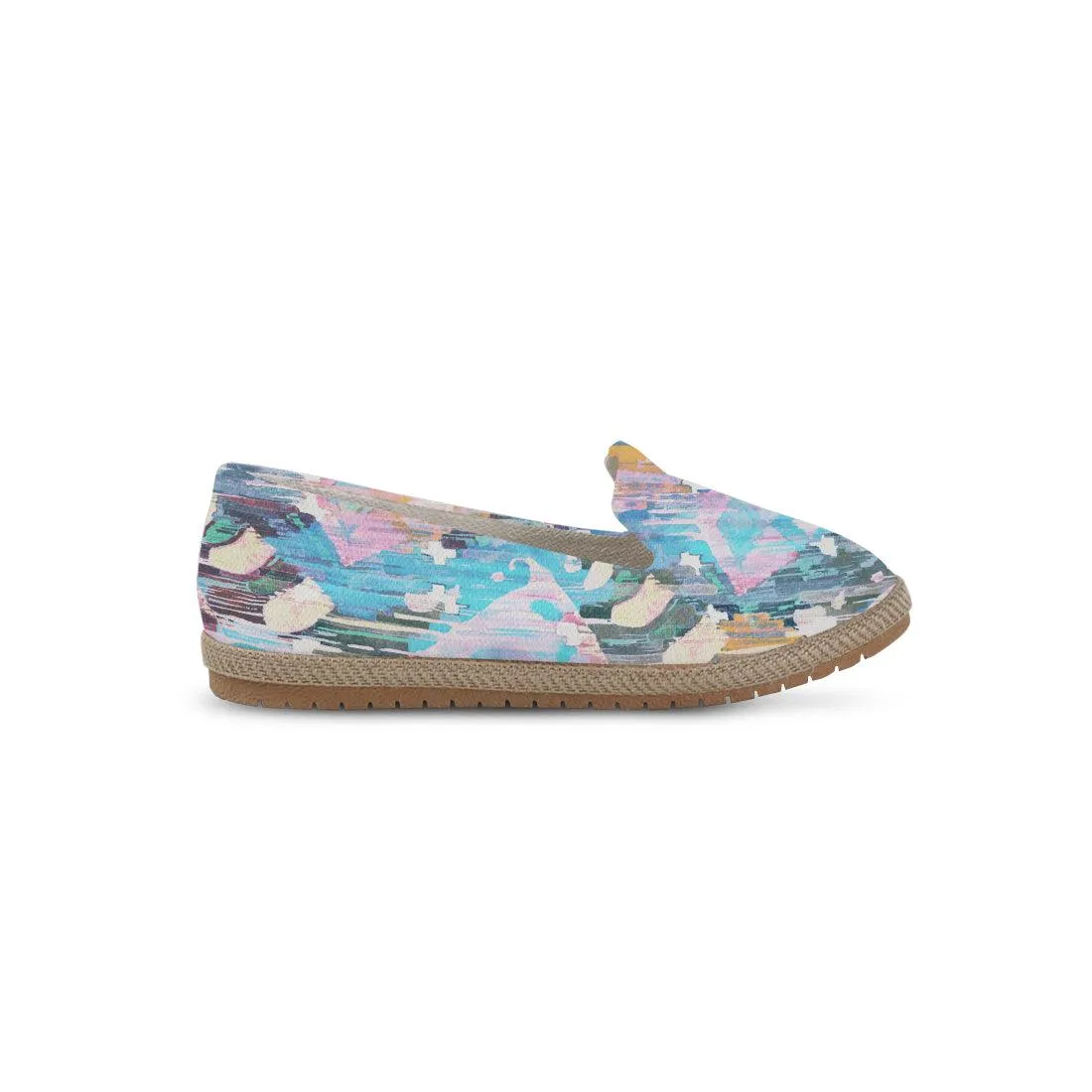Purple ikat Nook Espadrille