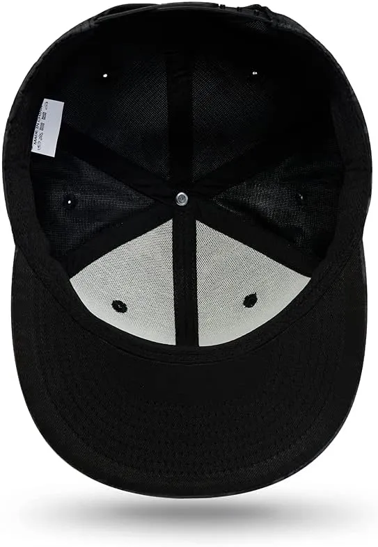 Quanhaigou Snapback Hat for Men Women,Hip Hop Style Colorful Flat Bill Hats Teens Adjustable Baseball Cap