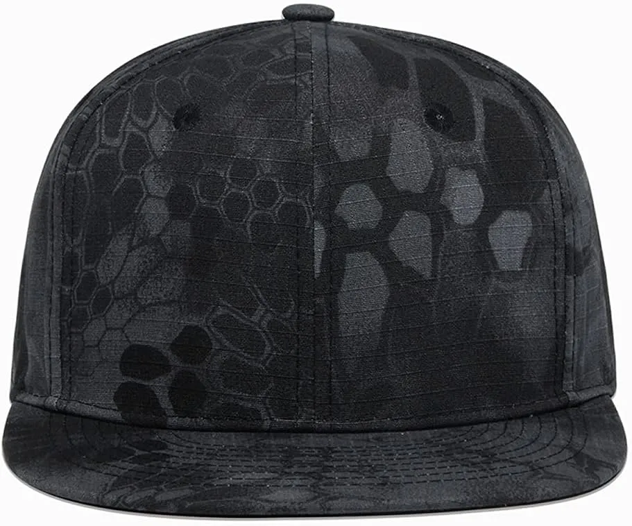 Quanhaigou Snapback Hat for Men Women,Hip Hop Style Colorful Flat Bill Hats Teens Adjustable Baseball Cap