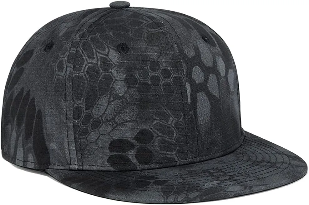 Quanhaigou Snapback Hat for Men Women,Hip Hop Style Colorful Flat Bill Hats Teens Adjustable Baseball Cap