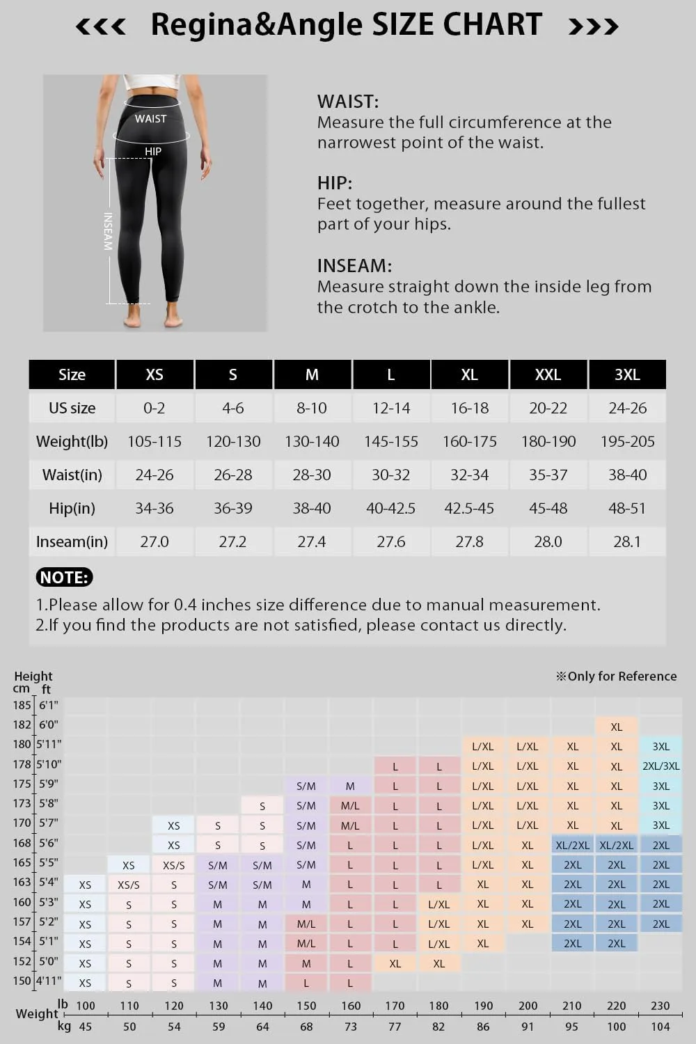 Regina&Angle Yoga Leggings for Women,High Waist Tummy Control,High-Elastic,No-Restraint Outerwear Sports Leggings