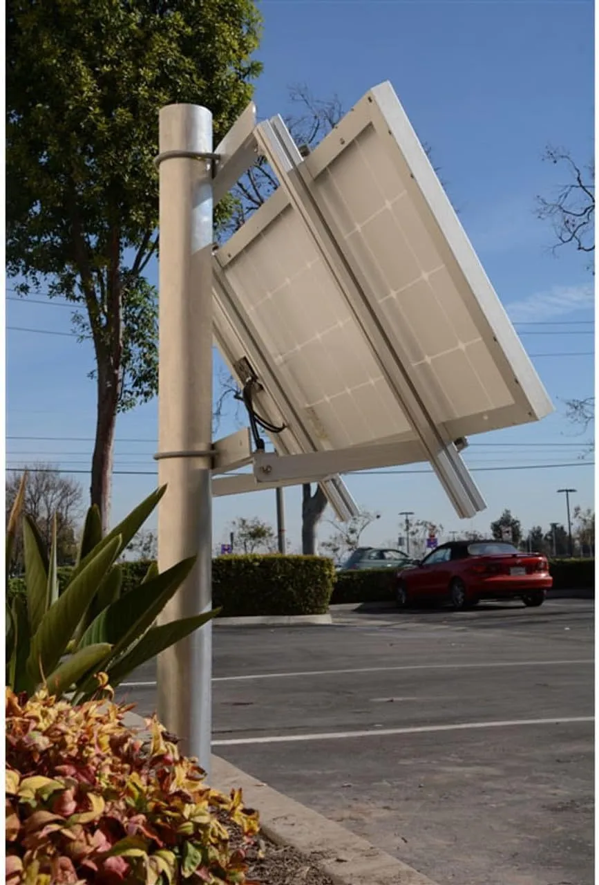 Renogy Solar Panel Side of Pole Mount for 50W/100W Solar Panel (Mount only) for Flat Surface Off-Grid Systems, and Panels Up to 100W