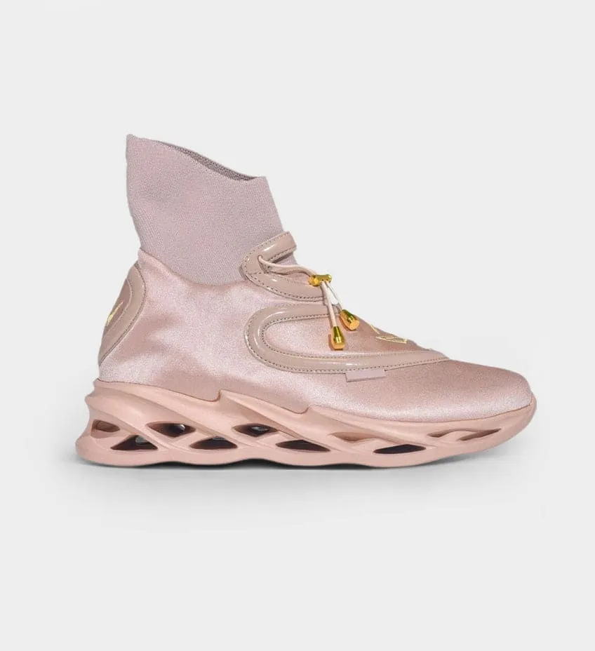 RETIRED COLLECTIBLE WOMENS LUXE CUSHIONED  HIGH TOPS SAND by TRONUS FOOTWEAR