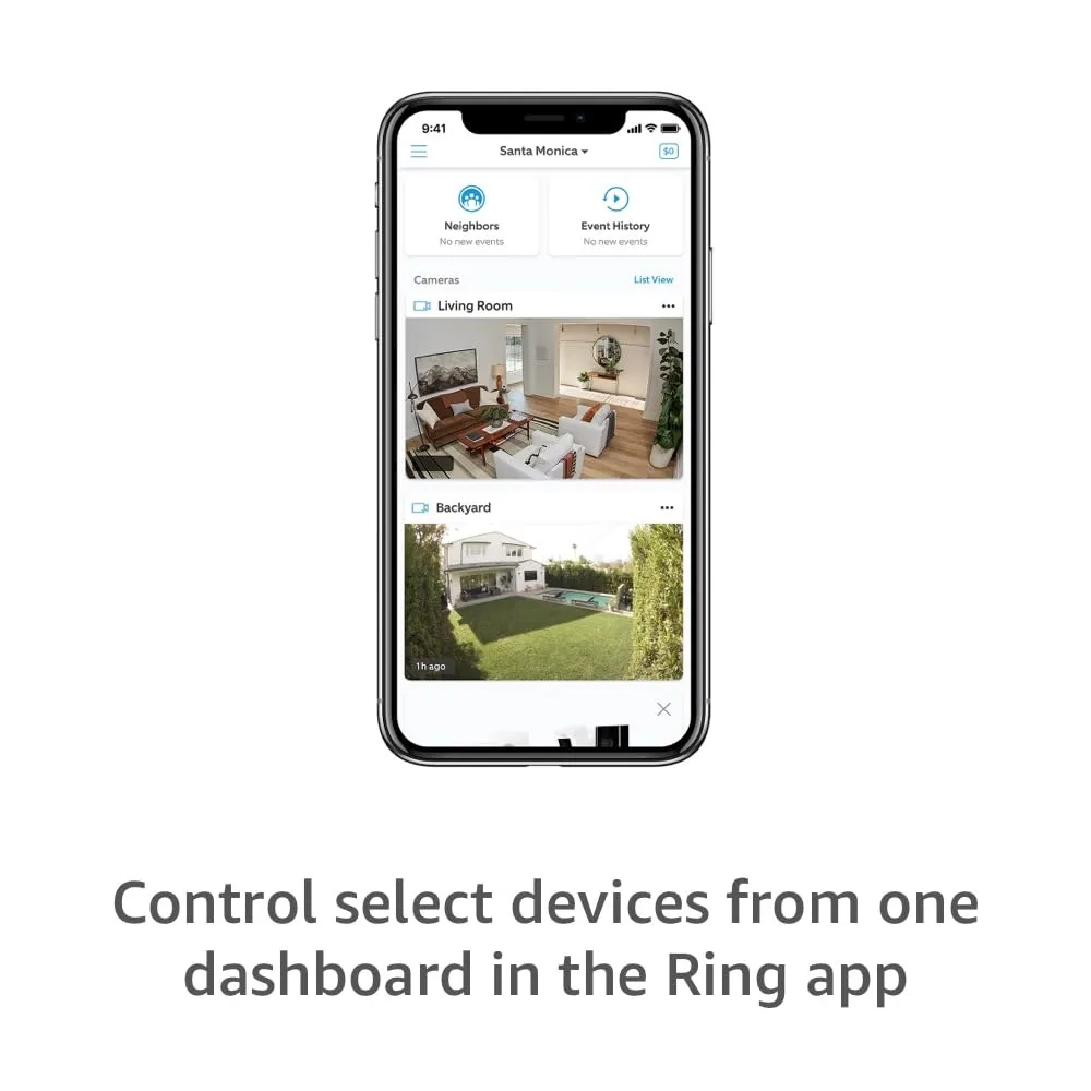 Ring Alarm Motion Detector 2-Pack (White) | Pet-Friendly Security with Adjustable Settings | 90° Coverage & 25ft Range | Easy Installation | Base Station Required