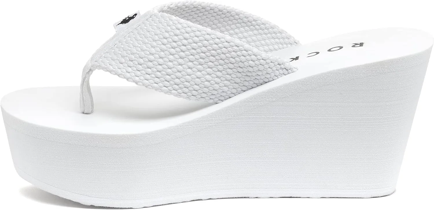 Rocket Dog Women's Diver Comfort Foam Wedge Flip Flop Sandal