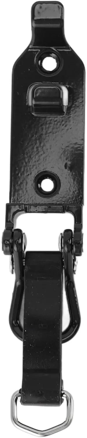 Roof Rack Shovel Mount, Metal Rubber Clamp Mounting Kit for Trucks and Boats with 62lbs Load Capacity, Holds Tools Easy to Install (Black)