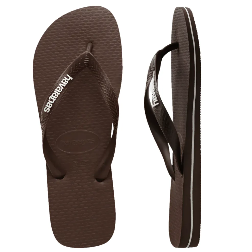 Rubber Logo - Brown
