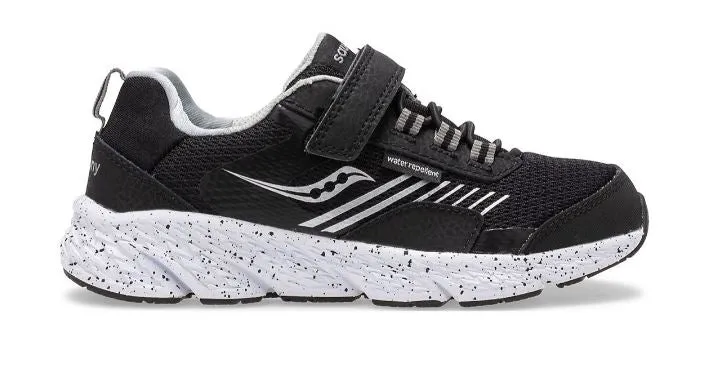 Saucony Black Big Kids Wind Shield A/C Sneakers SK263253