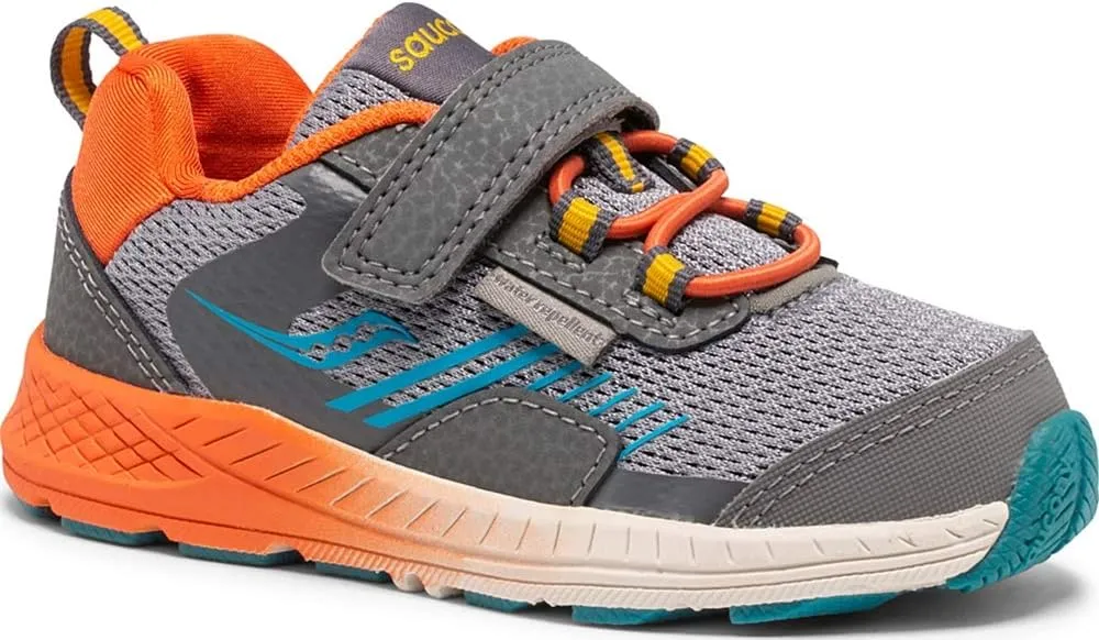 Saucony Unisex-Child Wind Shield Alternative Closure Jr. Running Shoe
