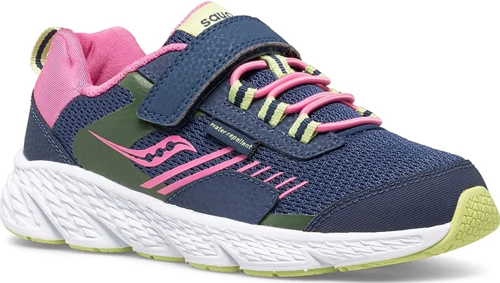 Saucony Unisex-Child Wind Shield Alternative Closure Jr. Running Shoe
