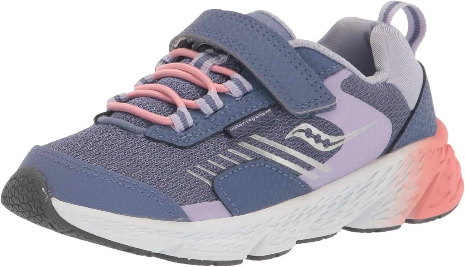 Saucony Unisex-Child Wind Shield Alternative Closure Jr. Running Shoe