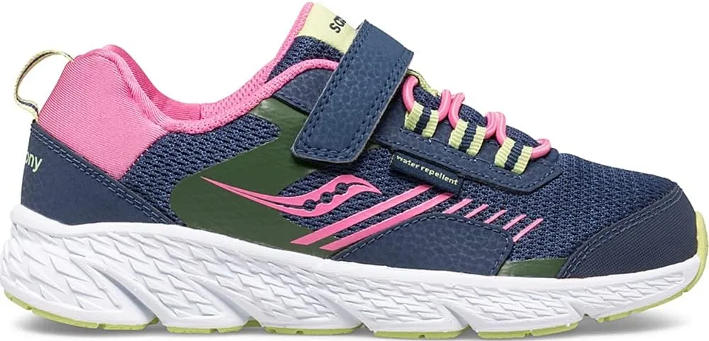 Saucony Unisex-Child Wind Shield Alternative Closure Jr. Running Shoe