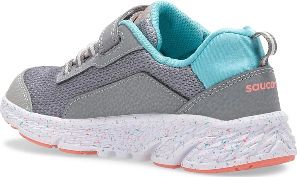 Saucony Unisex-Child Wind Shield Alternative Closure Jr. Running Shoe