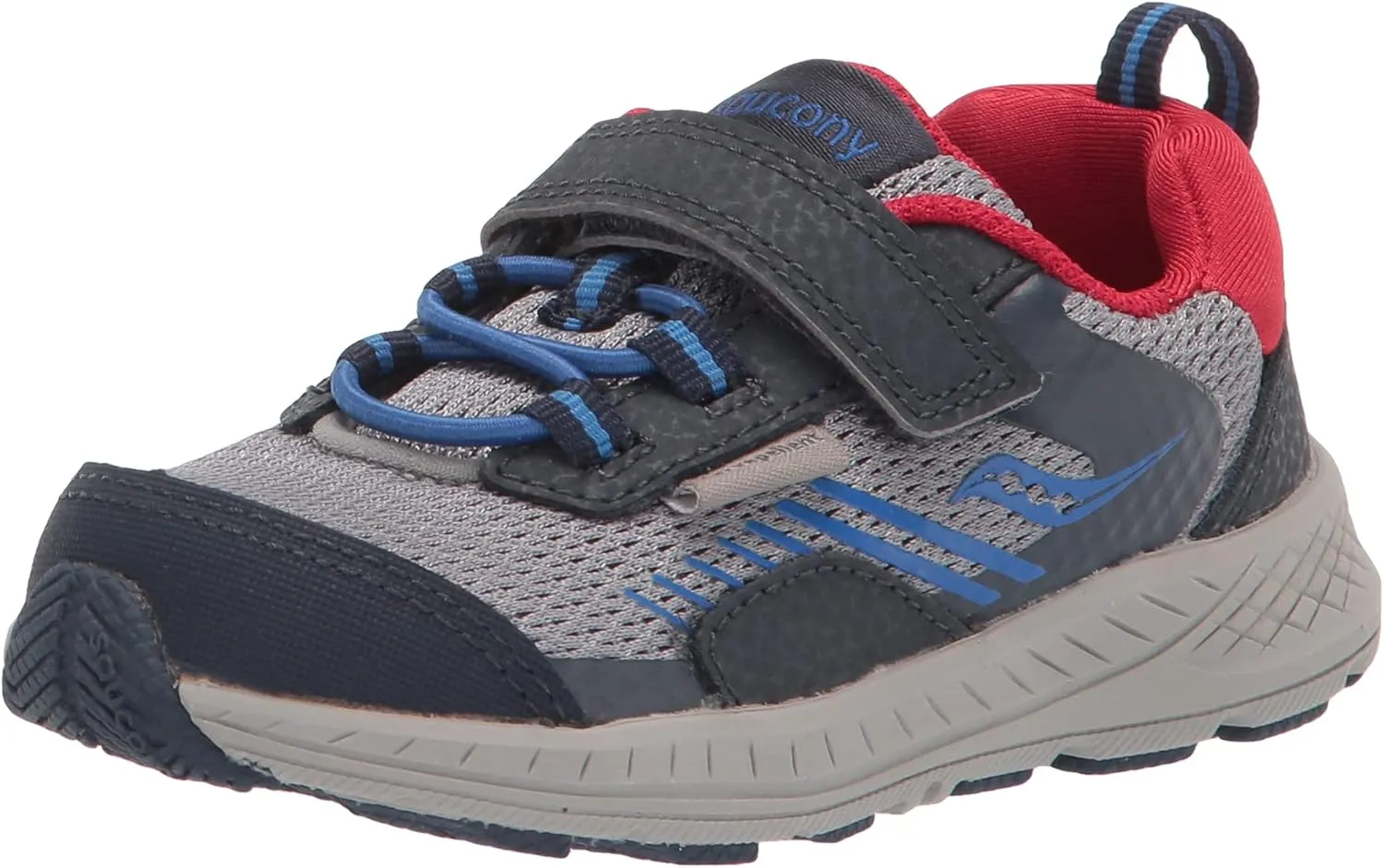 Saucony Unisex-Child Wind Shield Alternative Closure Jr. Running Shoe