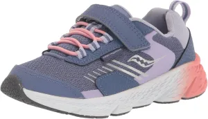 Saucony Unisex-Child Wind Shield Alternative Closure Jr. Running Shoe
