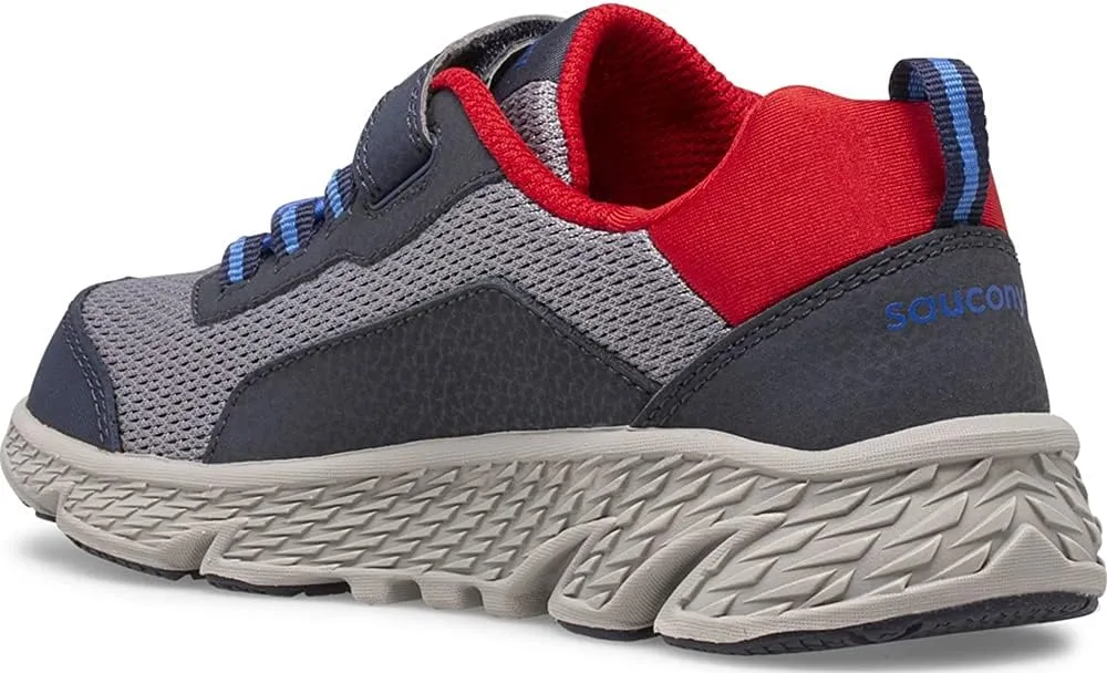 Saucony Unisex-Child Wind Shield Alternative Closure Jr. Running Shoe
