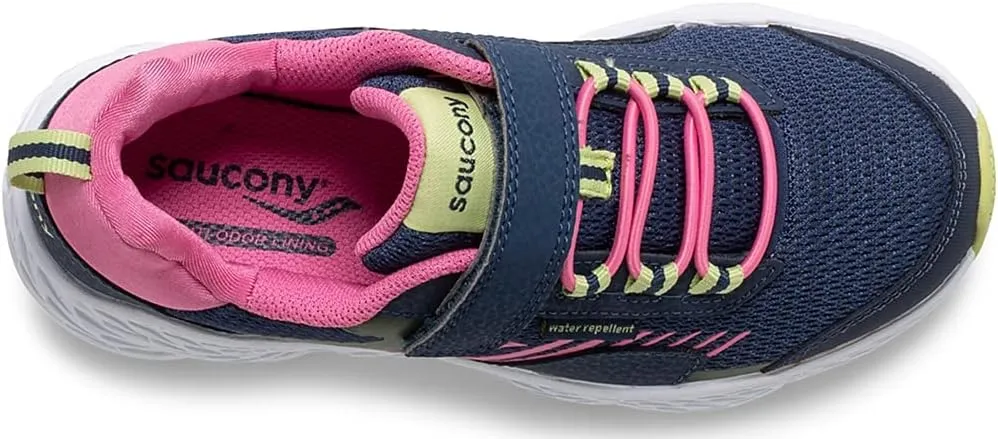 Saucony Unisex-Child Wind Shield Alternative Closure Jr. Running Shoe