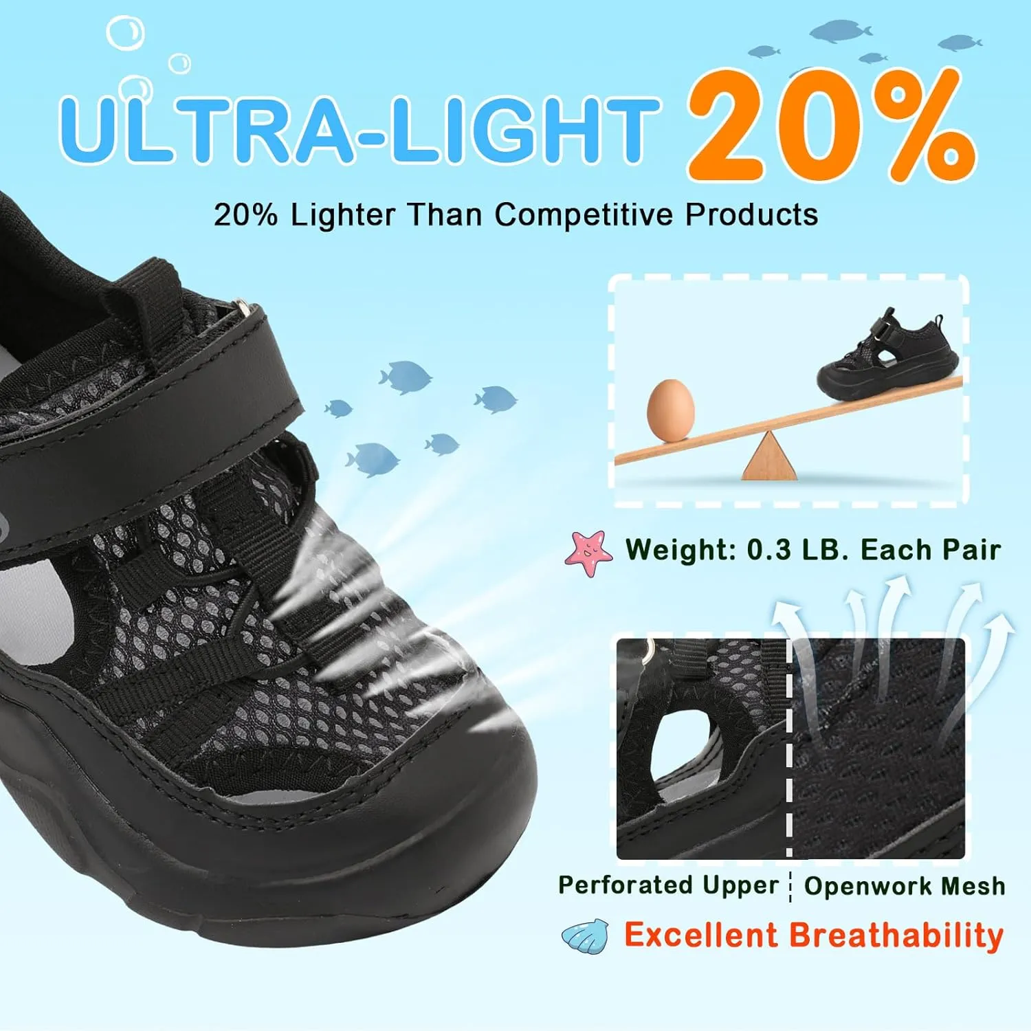 Scurtain Toddler Shoes Boys Girls Kids Sneaker Breathable Walking Shoes for Kids Boys Girls Toddler