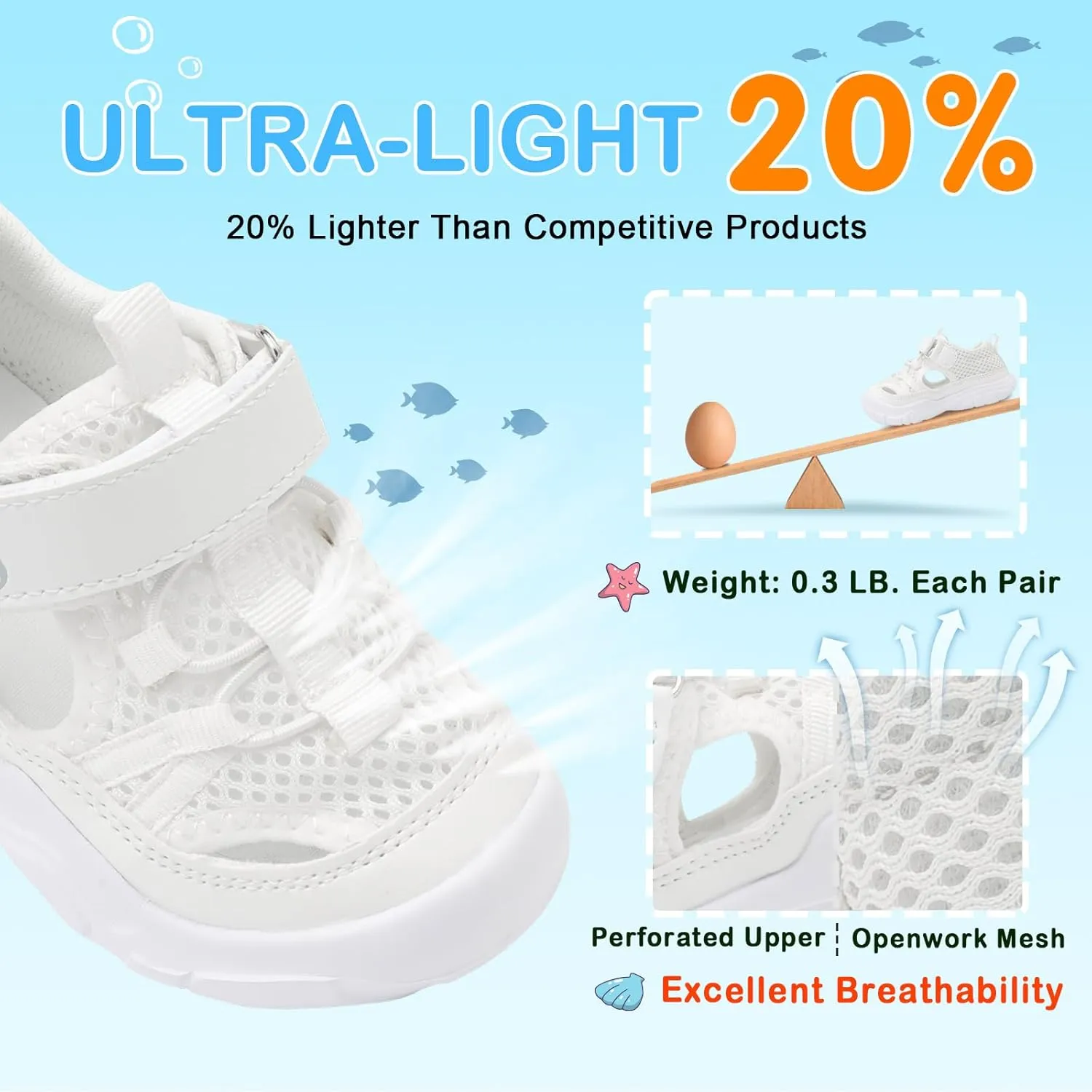 Scurtain Toddler Shoes Boys Girls Kids Sneaker Breathable Walking Shoes for Kids Boys Girls Toddler