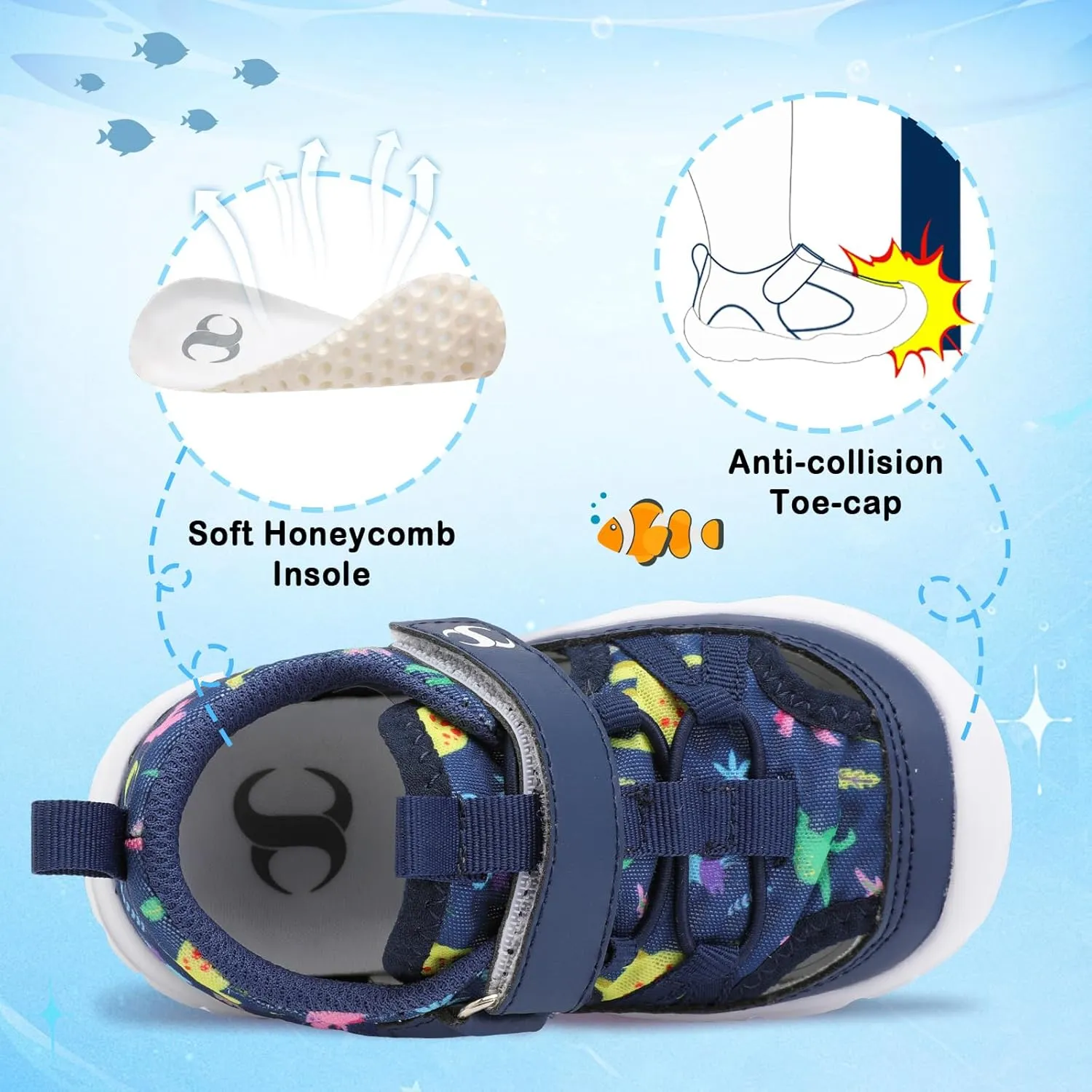 Scurtain Toddler Shoes Boys Girls Kids Sneaker Breathable Walking Shoes for Kids Boys Girls Toddler