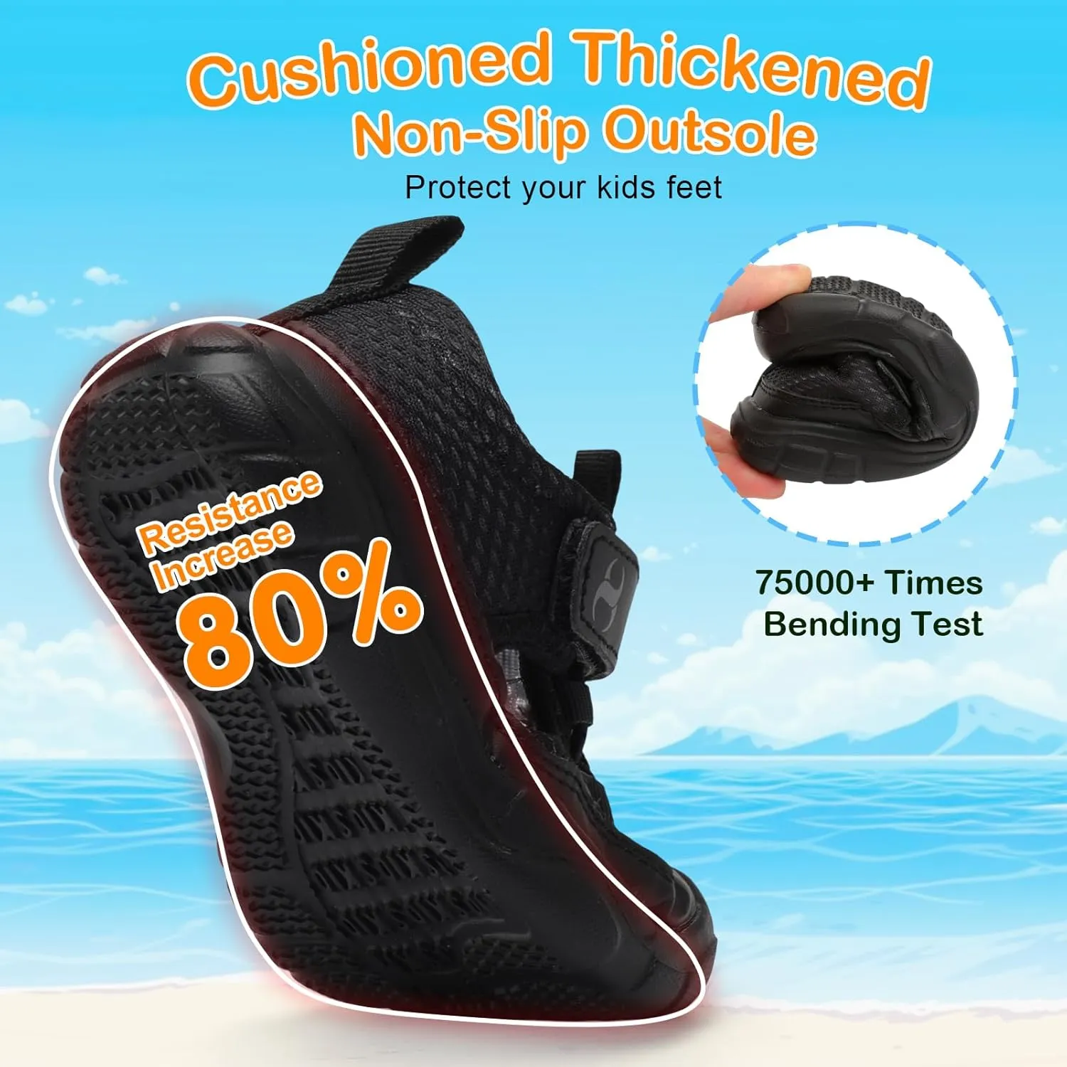 Scurtain Toddler Shoes Boys Girls Kids Sneaker Breathable Walking Shoes for Kids Boys Girls Toddler