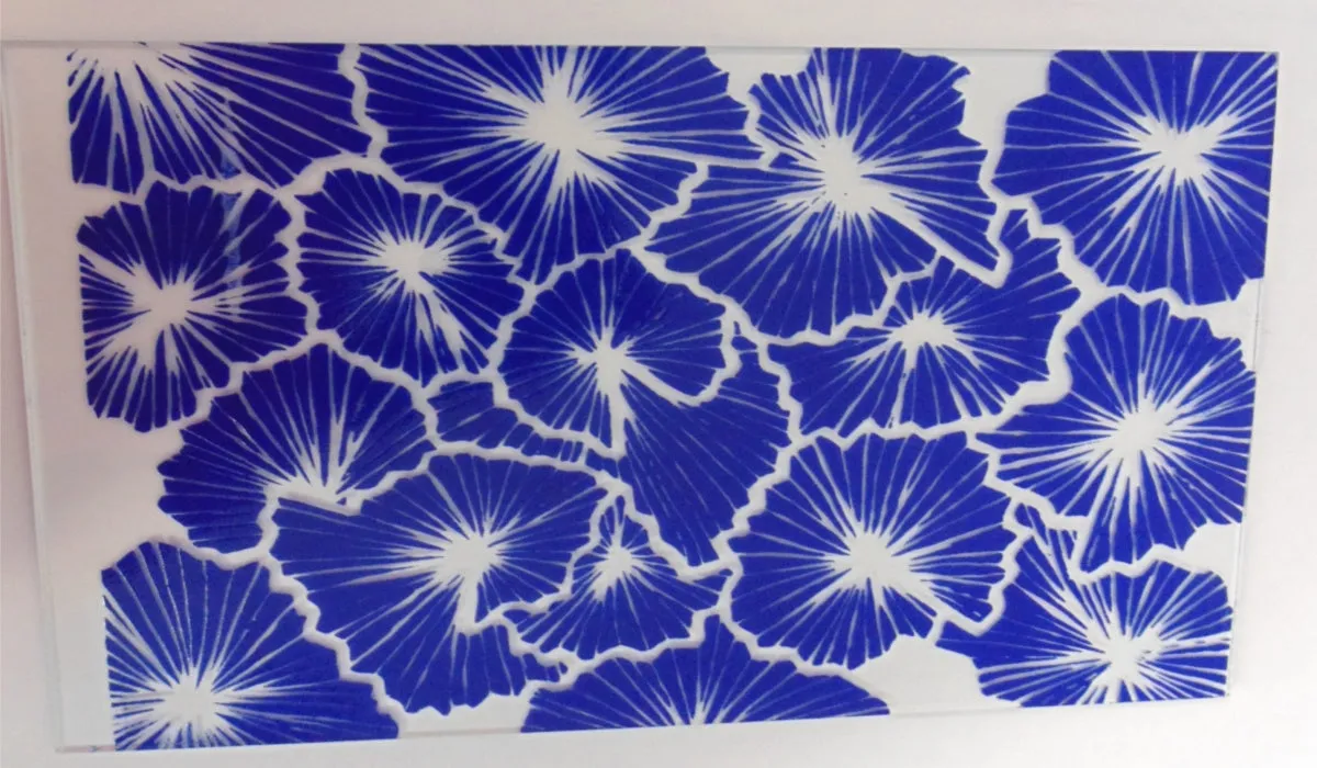 Simple Screen™  Pre-burned Sea Fans Pattern Design for  Screen Printing & Powder Printing