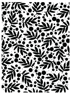 Simple Screens 2.0 - Happy New Year Powder or Enamel Simple Screen - Use as Powder Stencil or Silkscreen