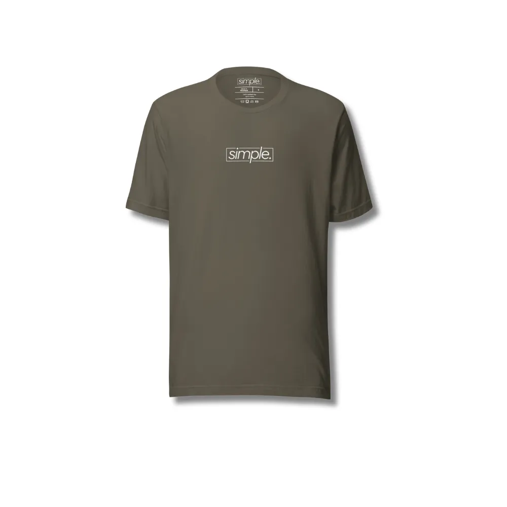 simple. t-shirt