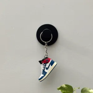 Single Sneaker Keychain - AJ1 Union Blue High (No Box)