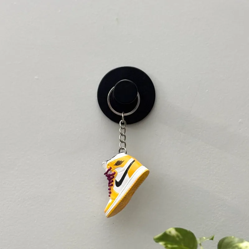Single Sneaker Keychain - AJ1 Yellow Ochre High (No Box)