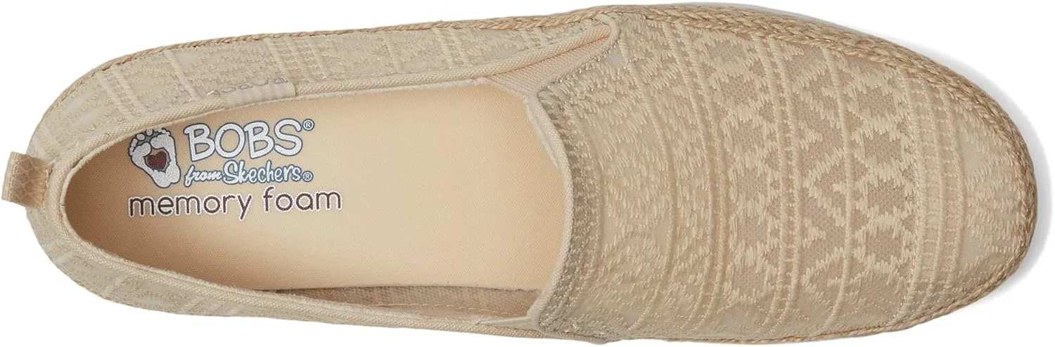 Skechers Women's Bobs Flexpadrille Hi-Crisp Meadow Espadrille