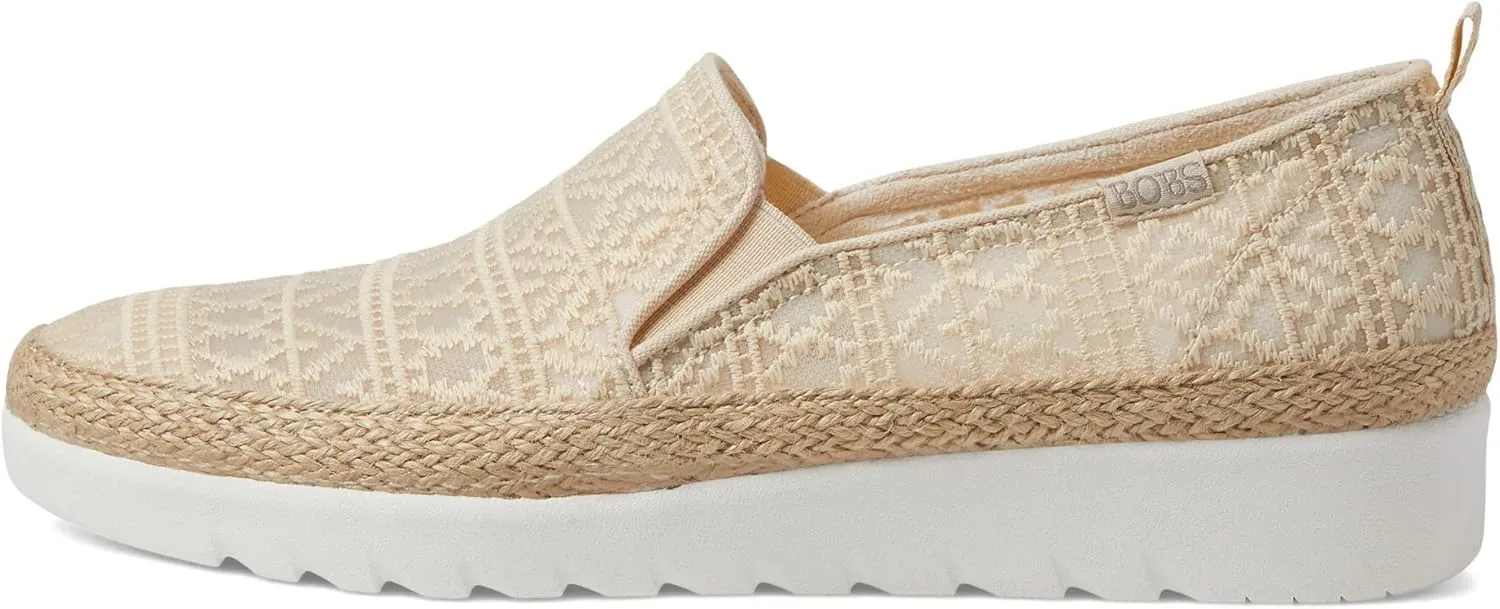 Skechers Women's Bobs Flexpadrille Hi-Crisp Meadow Espadrille