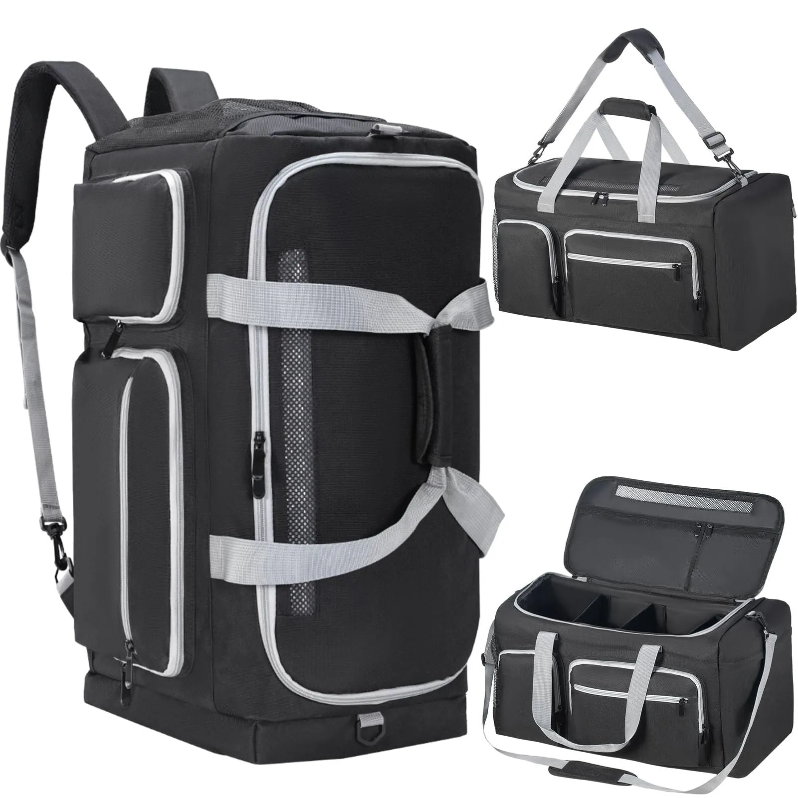 Sneaker Bag Fit 4 Pairs, Large Capacity Sneaker Travel Bag Sneaker Shoe Bag W...