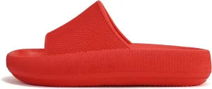 Soda “MARSHMALLOW” ~ Women Feather Recovery Slide Open Toe Lightweight Comfort Cushion Sandal