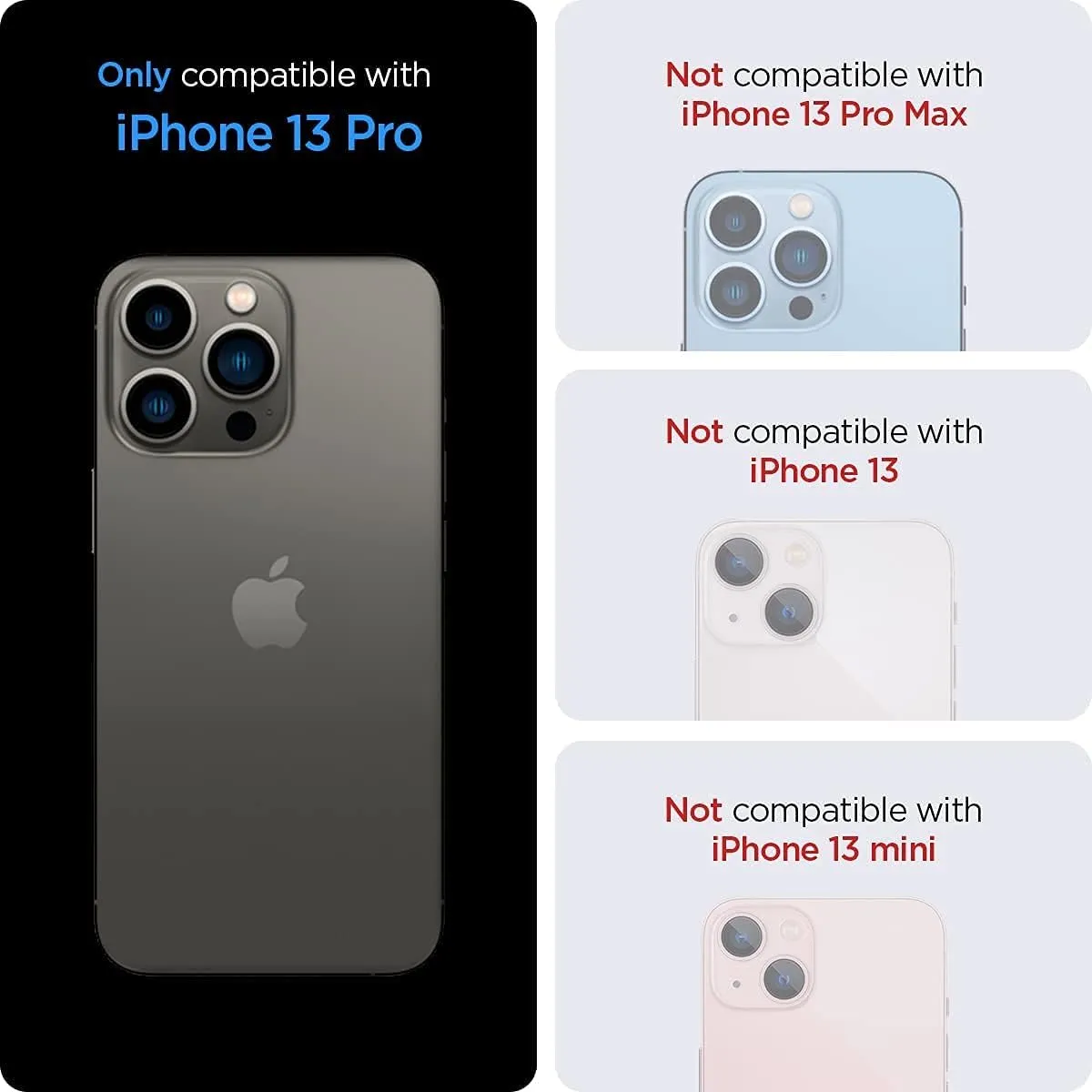 Spigen Ultra Hybrid Designed for iPhone 13 Pro Case (2021) - Frost Black