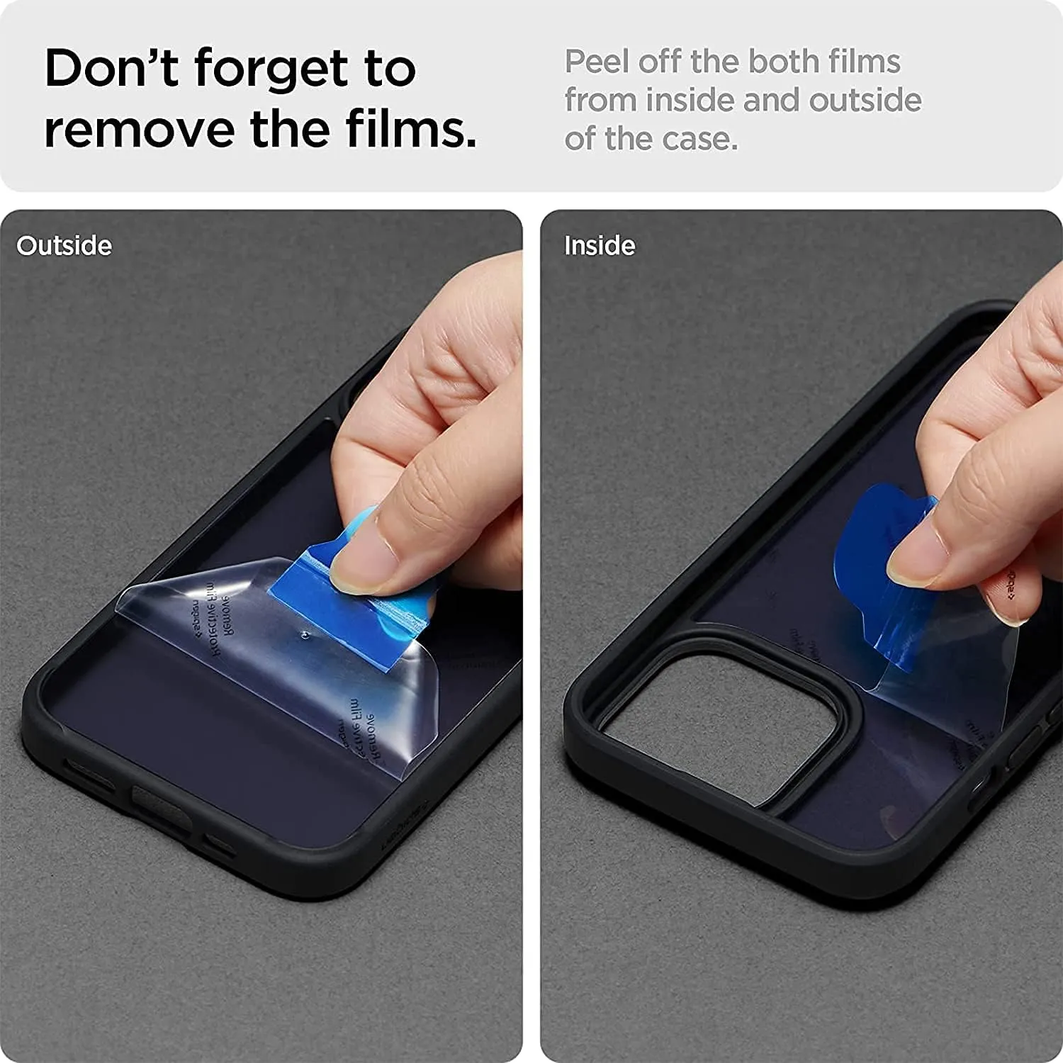 Spigen Ultra Hybrid Designed for iPhone 13 Pro Case (2021) - Frost Black