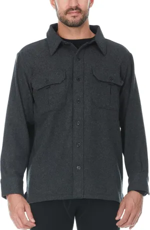 Sportsman Shirt - 80% Wool - Heavyweight Guide Shirt - Hunting Layers - Men's Work Shirt - Jacket