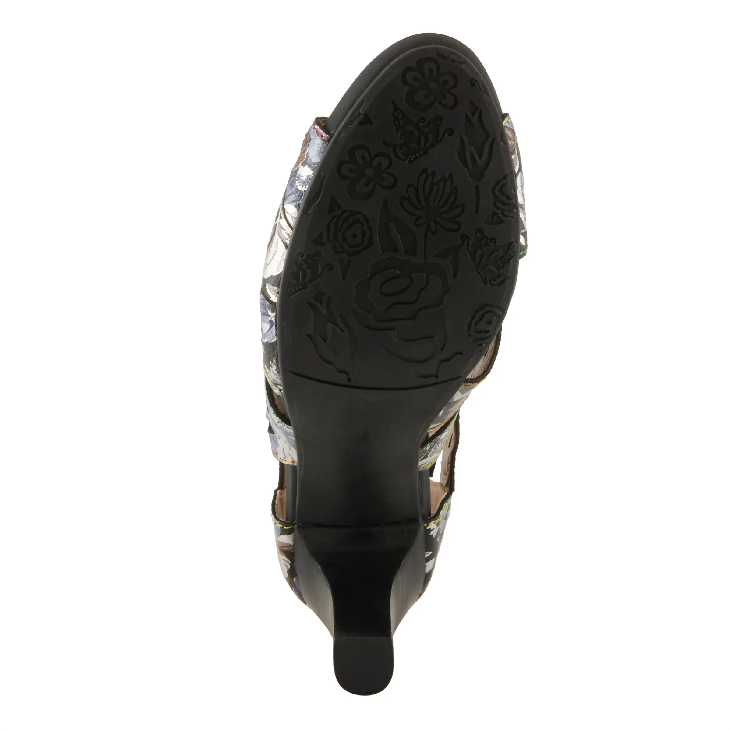 Spring Step Shoes L'Artiste Amora Sandal Women’s Hand Painted Leather 3.25"