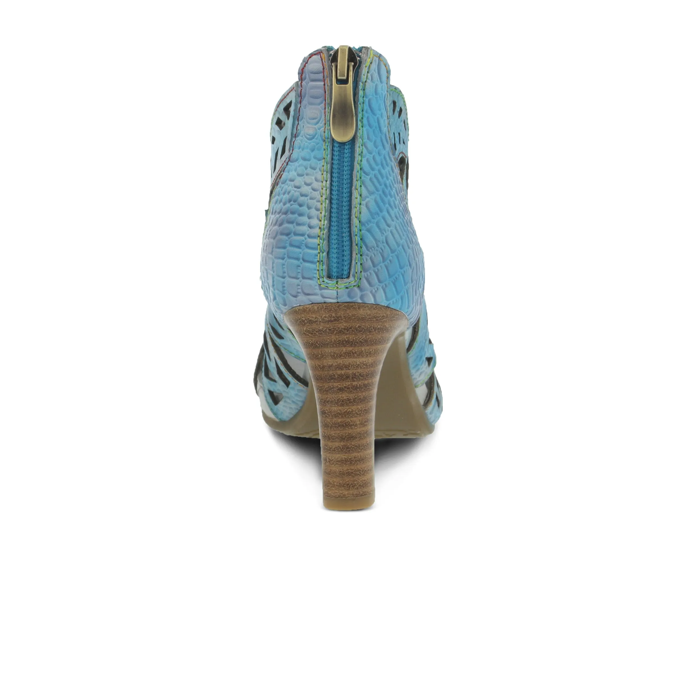 Spring Step Shoes L'Artiste Amora Sandal Women’s Hand Painted Leather 3.25"