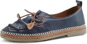 Spring Step Women's Berna Leather Loafer – Artistic Slip-On Comfort Shoe with Padded Insole, Elastic Vamp, and Durable Rubber Outsole