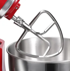 Stainless Steel Flat Beater for KitchenAid Tilt-head & 4.5-5 Qt Mixers,Dishwasher Safe Pastry Mixing Paddle Attachment
