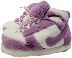 Stardust Gemstones Fluffy Warm Home Shoes for Men and Women Sneaker Slippers Comfy Kicks Winter Warm Plush Slippers Fleece Lined Sneakers Anti-skid Rubber Sole Fluffy Shoes