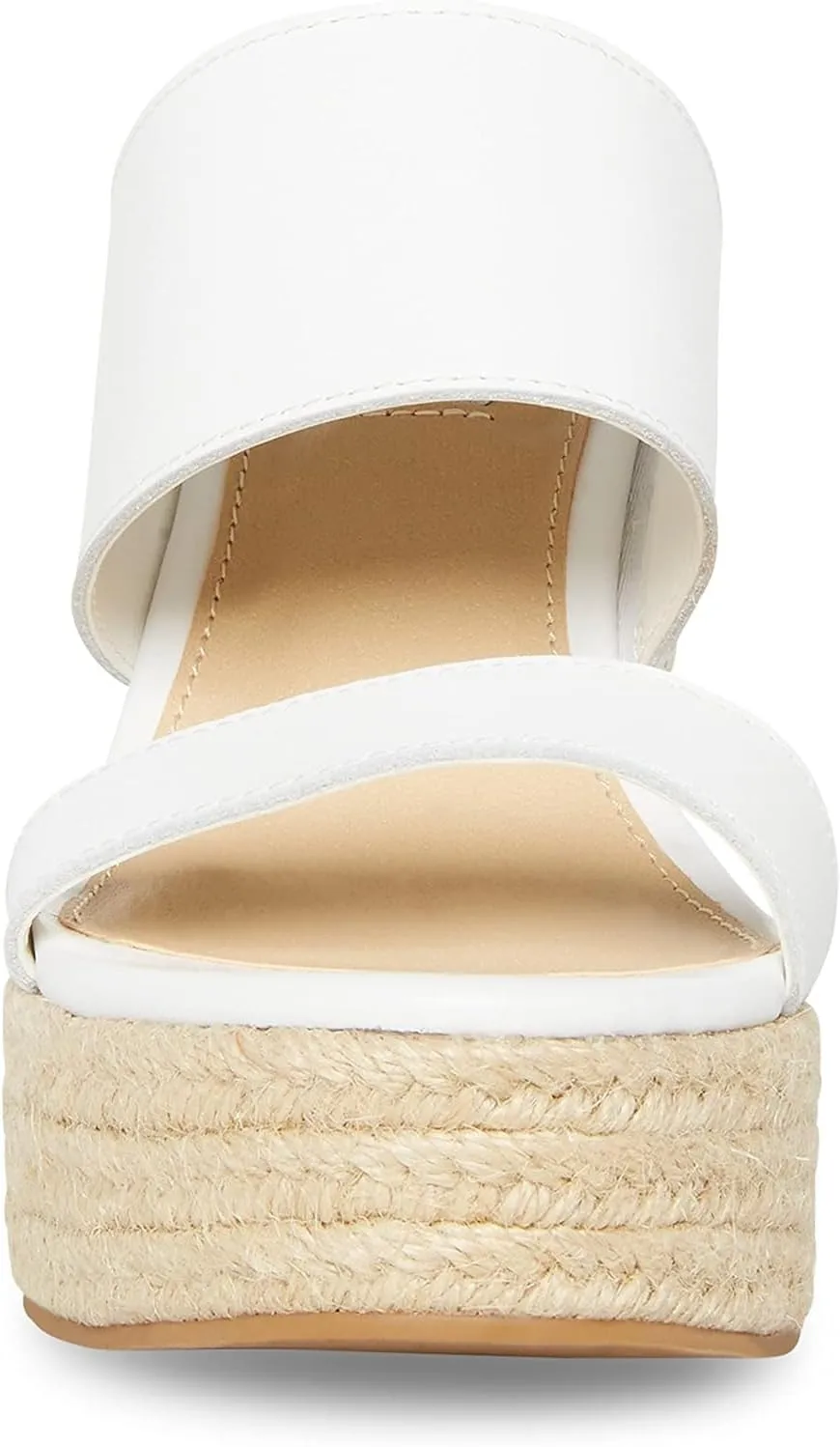 Steve Madden Sunrise Wedge Sandals for Women - Jute Wrapped Wedge Heel, Padded Footbed, and Open-Toe