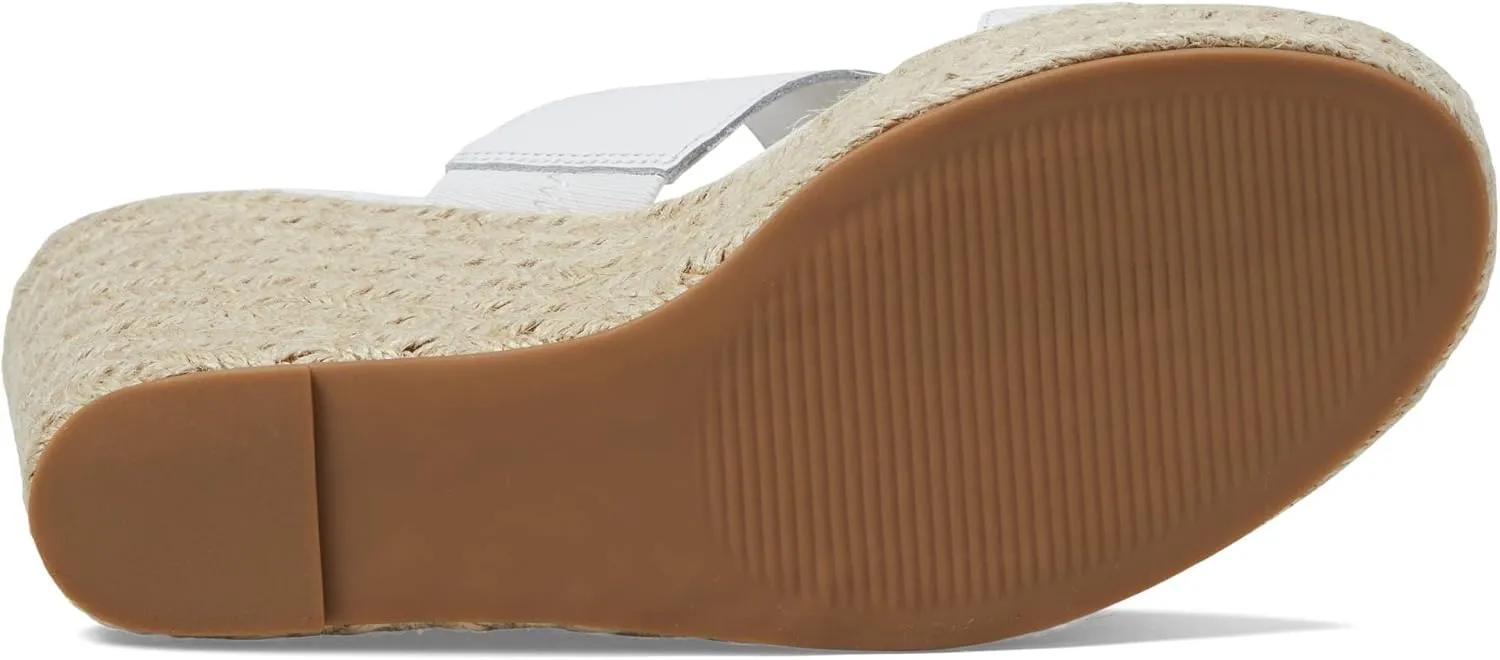 Steve Madden Sunrise Wedge Sandals for Women - Jute Wrapped Wedge Heel, Padded Footbed, and Open-Toe