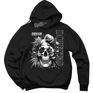 Suede Panda Dunk Sneaker Hoodie Skull Poppies Graphic